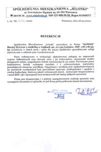 alpinq Referencje Osiedle Jelonki