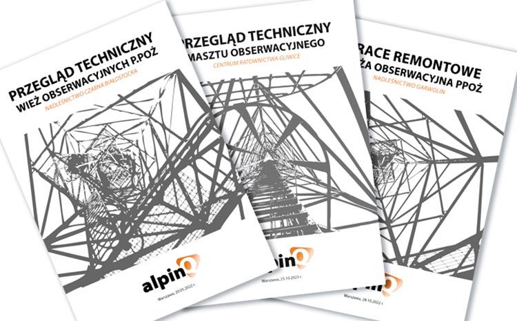  Przeglądy techniczne masztów antenowych i&nbsp;wież obserwacyjnych